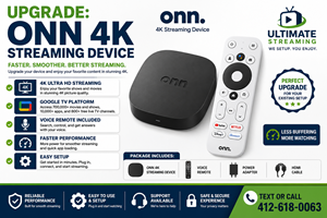 Upgrade: Android Onn Device (4K)